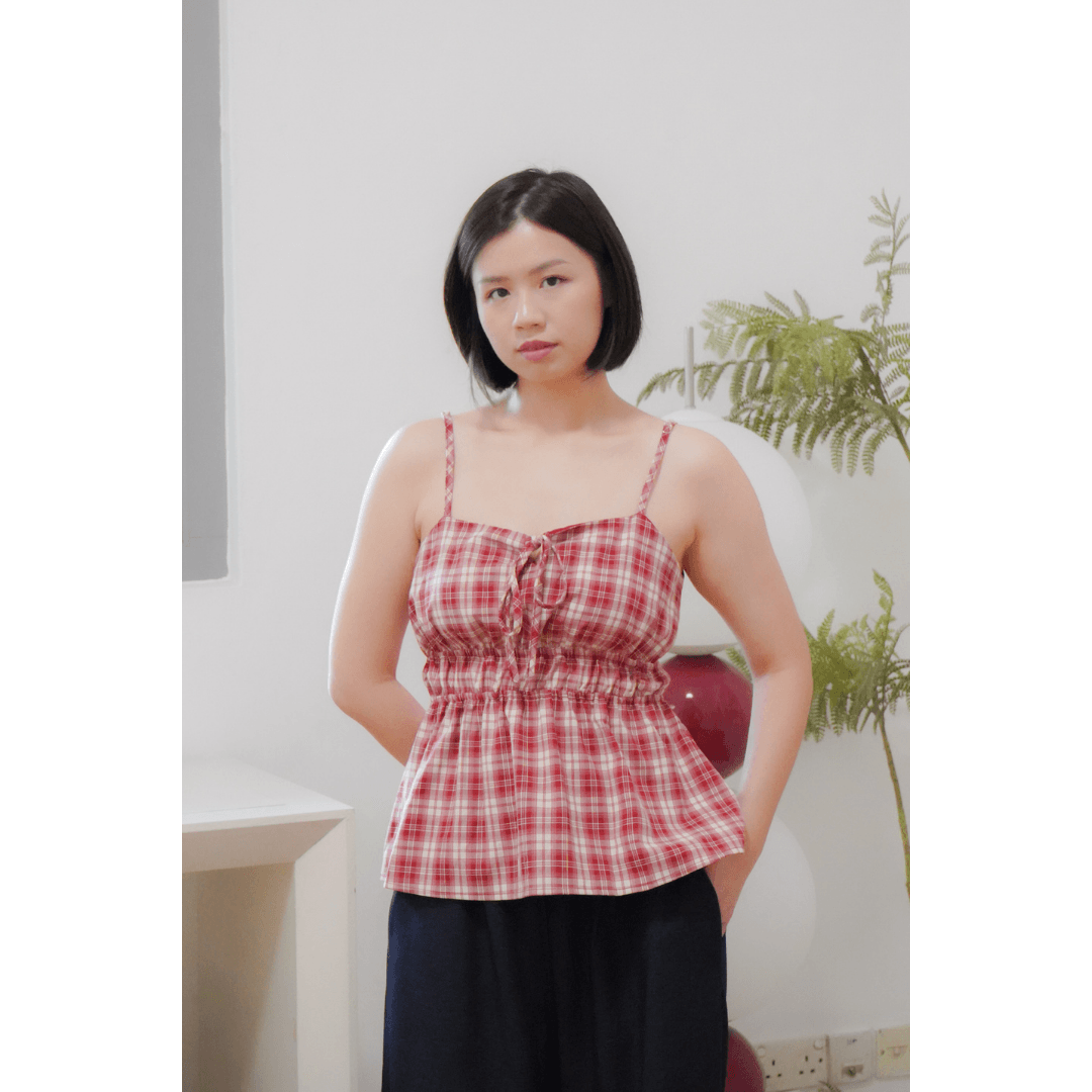 Maisie Plaid Top.png